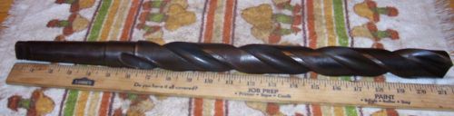 EXTRA LONG! Republic High Speed Steel,Taper Shank Drill Bit 1-15/32&#034;x22&#034;, 4MT