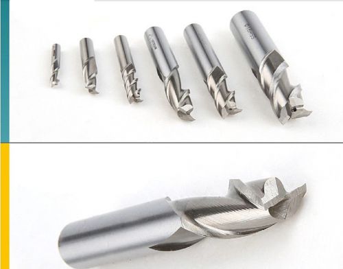 4PCS OF1/8  1/4 3/16 5/16  HSS-AL End Mill CNC Milling Cutter Tool Bits