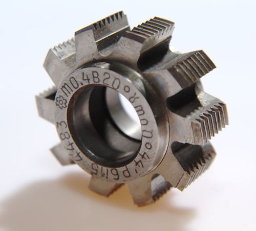 hob cutter m0.4 hss 20degrees gear thread involute 1 pc free shipping