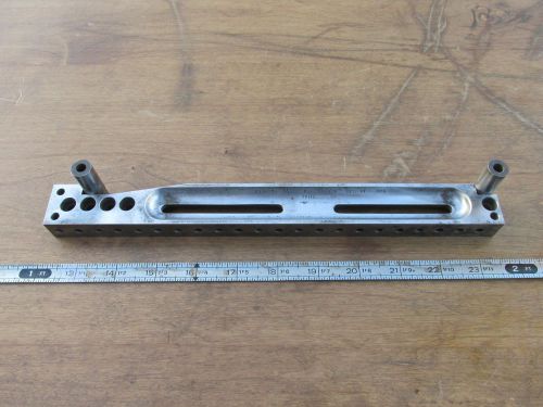 VTG.SINE BAR TOOLMAKER SINE PLATE BY O.K. MACH &amp; TOOL CO.WACO TX.11-1/4 IN LONG