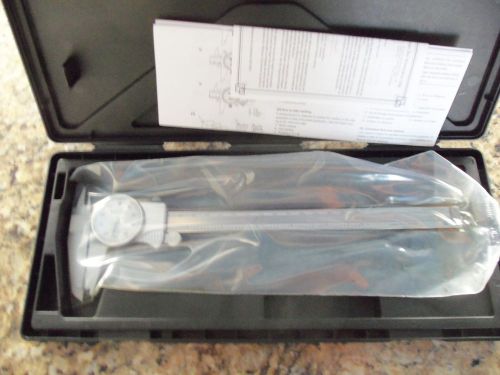 Mitutoyo 505-676 dial caliper white face, 0-8&#034; range, 0.001&#034;... for sale