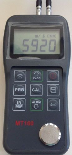 Digital ultrasonic thickness gauge meter .05-9&#034; hi res. .01/.001&#034;  steel iron.. for sale