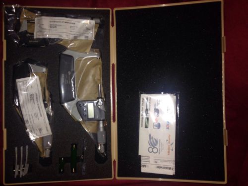 Mitutoyo Electronic Micrometer Set 0-1, 1-2, 2-3