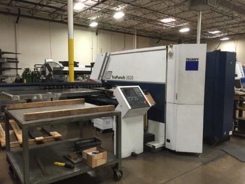 TRUMPF, TRUPUNCH 2020R, CNC TURRET PUNCH NEW: 2010