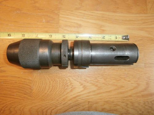 Cushman C13K-6JT Keyless 0-1/2&#034; Drill Chuck. Beaver 1.5&#034; holder.