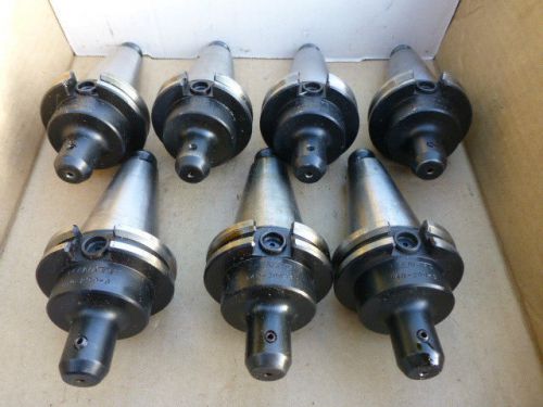 7 USED TECNARA CAT 40 TOOL HOLDERS 140-299-3  1/8&#034;    NO RESERVE