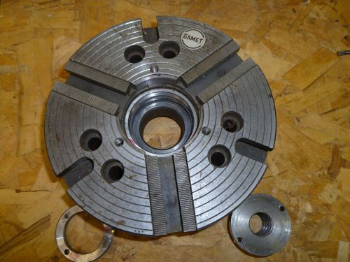 GAMET 8 INCH HYDRAULIC CHUCK 3 JAW