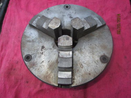 MACHINIST MILL LATHE  3 Jaw 6&#034; Lathe Chuck Self Centering 1 1/2&#034; Center Bore