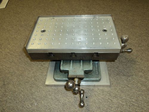 MACHINIST MILL X Y Table Milling Mill Machine Drill Press w/ tooling plate