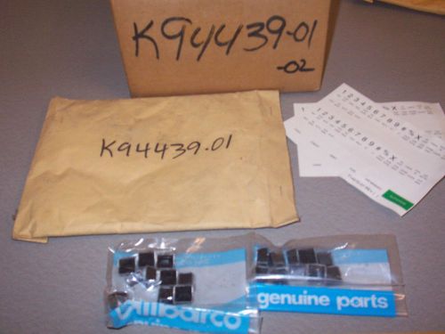 NEW GILBARCO MARCONI K94439-01 KEYTOP KEY TOP KIT