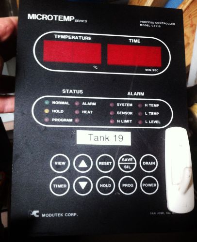 Modutek Microtemp C1115a Process Controller: Heat, Temperature, Time, etc.