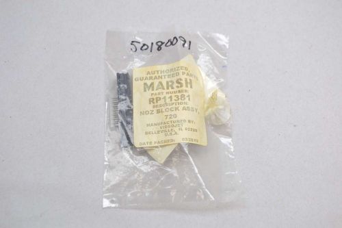 NEW MARSH RP11381 NOZZLE BLOCK ASSEMBLY 720 D429438