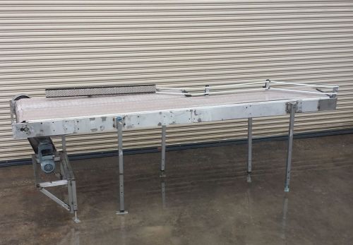30&#034; x 11&#039; long ss accumulation / pack off conveyor, pack off table, conveying for sale