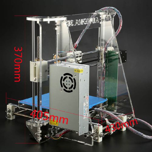 Reprap prusa i3 3d printer machine diy kit abs/pla z605 for artistic design for sale