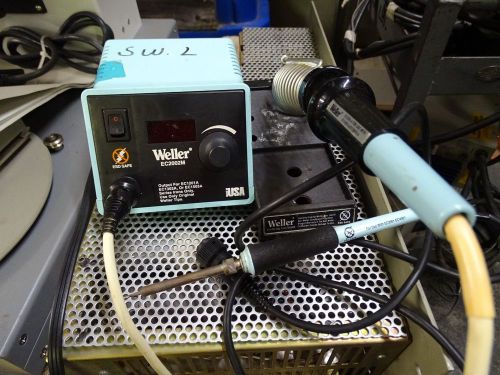 Weller EC2002M Solder Station &amp; 2 Soldering Irons EC1201A EC1301R &amp; Tool Stand