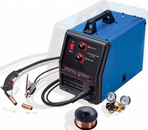 Mig/flux wire feed welder 135 amp solid/flux/stainless steel/aluminum 115v for sale