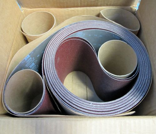 Sia 6&#034; x 309&#034; 100 grit aluminum oxide sanding belts 2928 siaral qty. 2 for sale