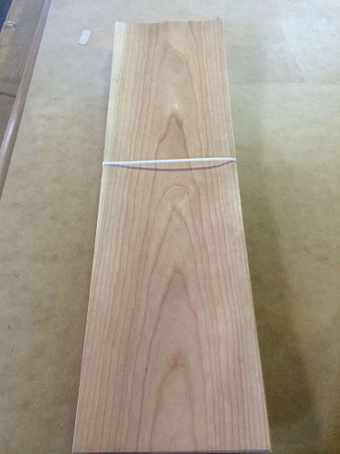 Wood veneer cherry 8x29 22pcs total raw veneer  &#034;exotic&#034; ch2 11-18 for sale