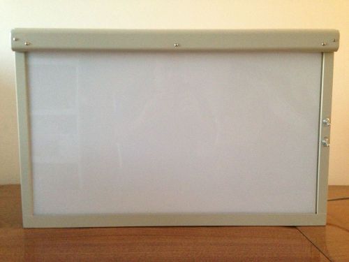 S&amp;S X-Ray Film Double Panel Illuminator Medical Dental Light Box 30 1/4&#034; x 19&#034;