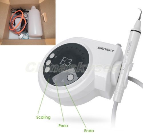 Ultrasonic Scaler DENTAL piezo Endo Scaling For EMS/WOODPECKER Handpiece+ Bottle