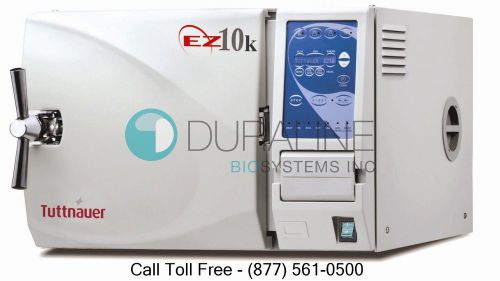 Tuttnauer ez10k fully automatic kwiklave autoclave steam sterilizer brand new! for sale