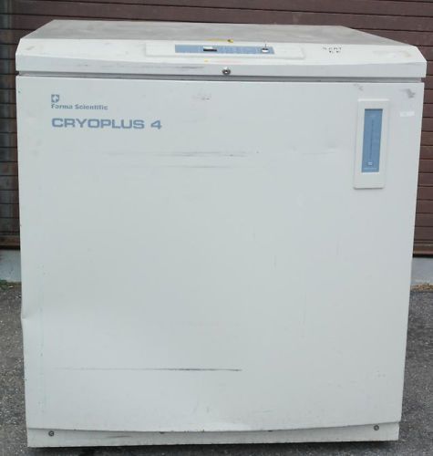 FORMA SCIENTIFIC CRYOPLUS 4 MODEL 7406  LIQUID NITROGEN STORAGE FREEZER SYSTEM