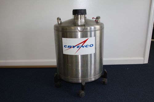 Biostat Cryenco 1000-X Liquid Nitrogen Reservoir W/ Sample Tubes