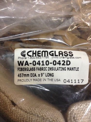 NEW - CHEMGLASS Fiberglass Fabric Insulating Mantle