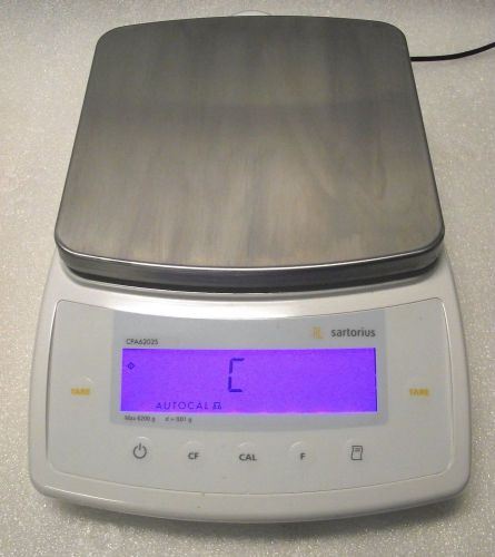 Sartorius CPA 6202S Precision Balance - 6,200g max. d= 0.01g Mint Cond. Warranty