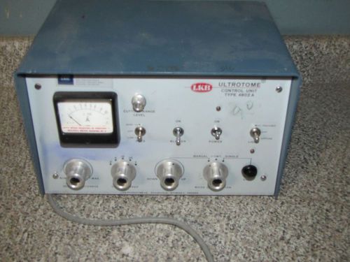 LKB ULTRATOME CONTROL UNIT TYPE 4802A