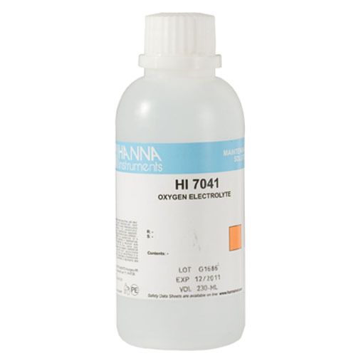 Hanna Instruments HI7041M D.O. Probe Electrolyte solution, 230mL