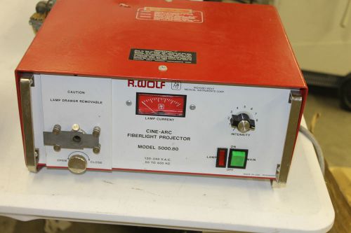 R.wolf 5000.80 cine-arc fiber light projector / light source for sale