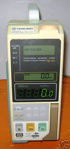 TERUMO TERUFUSION INFUSION PUMP TE-171  GOOD UNIT