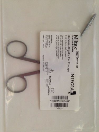 Miltex Hartman-Noyes Alligator Ear Forceps 3 1/4  Serrated