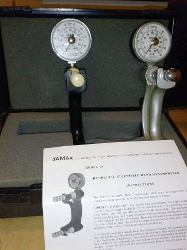 Two JAMAR Hand Dynamometers