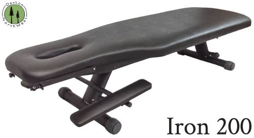 Chiropractic table + iron 200 + color black + new in box + 5 year warranty for sale