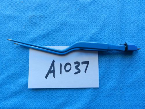 Codman Neuro Insulated 1.5mm Malis Irrigating Bipolar Bayonet Forceps 80-2988