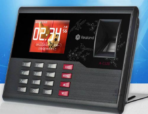 New realand A-C120 Fingerprint / password / ID attendance