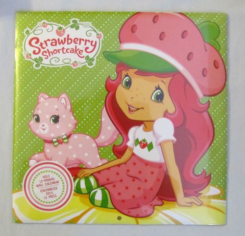 Strawberry Shortcake* 2015 Calendar*12 month*NEW sealed*by Vista*