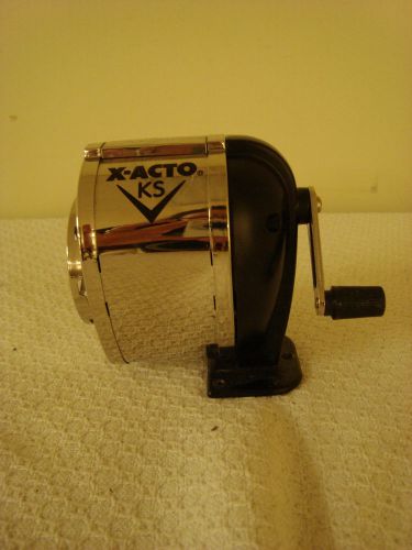 X-acto ks manual pencil sharpener good condition. wall or table mount for sale