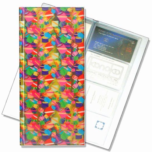 Business ID Credit Card Holder Book File Cylinder Lenticular  #R-110-BF128#