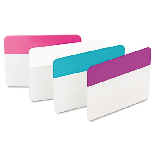Post-it® Durable Hanging File Tabs (Pack of 24) Assorted Pastel Set of 4