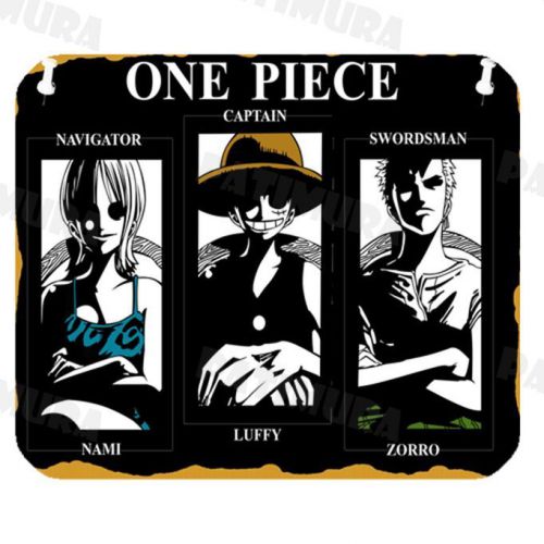 New One Peace Custom Mouse Pad for Gaming with Rubber Backed