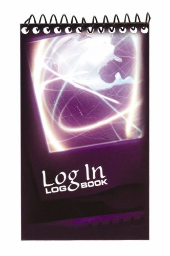 Tops Log In Log Book Internet User Name &amp; Password Book 24 Pages, 3&#034;x5&#034; #21635