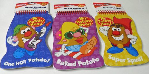 PLAYSKOOL Mr. Potato Head Die Cut Notebooks (Set of Three) (New)