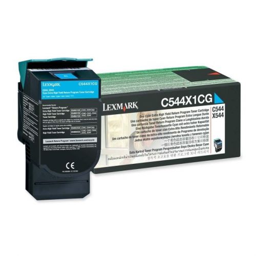 LEXMARK - BPD SUPPLIES C544X1CG CYAN TONER CARTRIDGE EXTRA HIGH