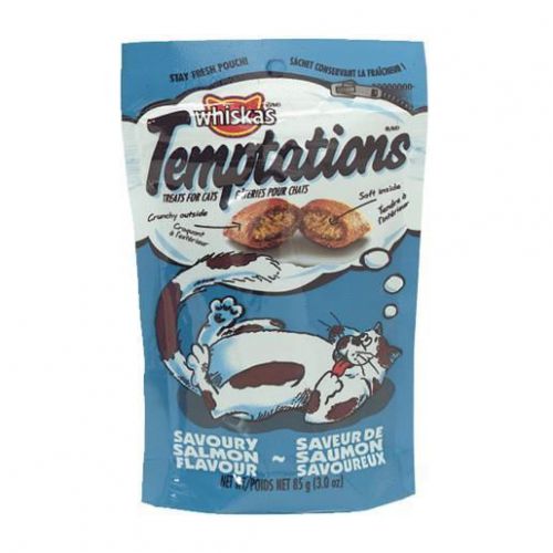 3OZ SALM TEMPT CAT TREAT 72304