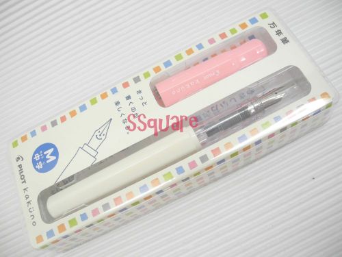 Pilot Kakuno Triangular Shaped Grip Smiling Fountain Pen +7 Ink Cartridges, SPM