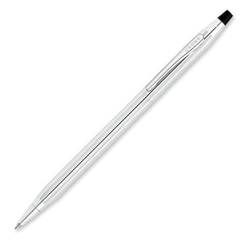 Cross Classic Century Lustrous Chrome Ballpoint Pen - Chrome Barrel - 1 Each