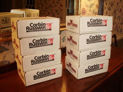 LOT (8) CORBIN RUSSWIN CYLINDRICAL LEVER LOCK (PASSAGE) SETS CL3910 NZD 626